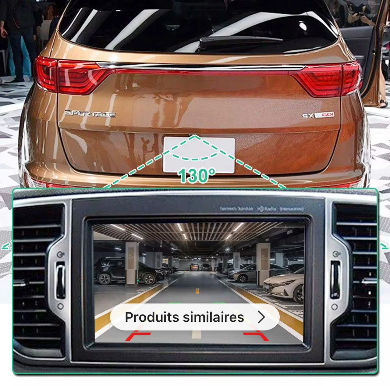 Camera de recul   Kia Sportage KX5 2016-2019
