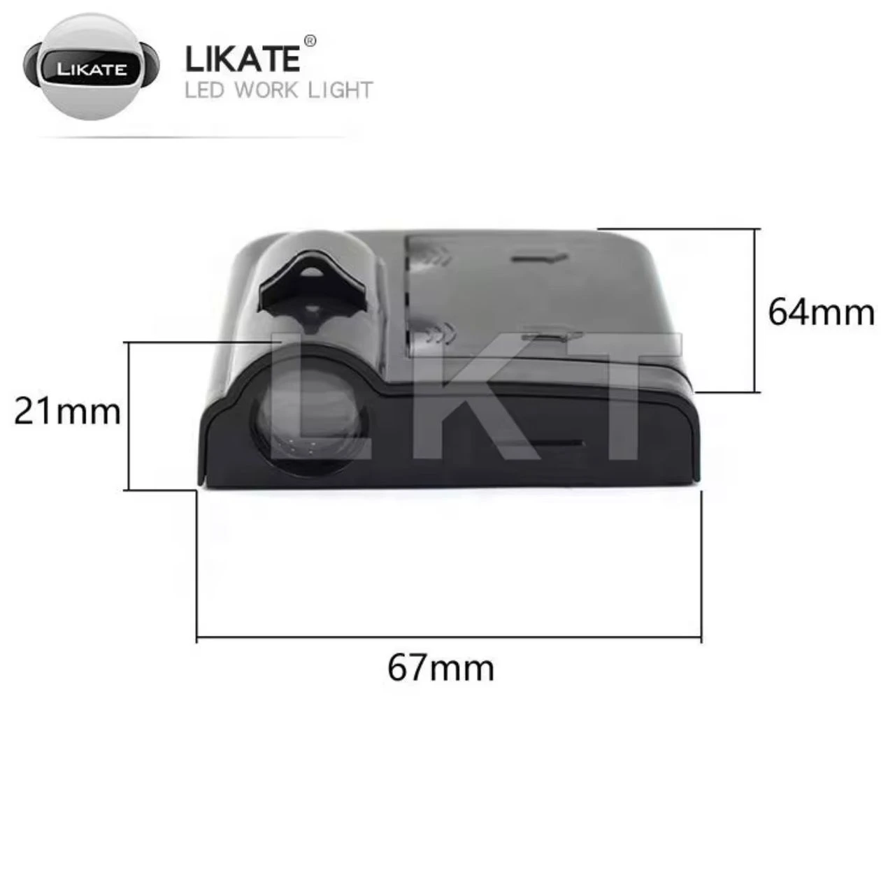 Projecteur de logo 3D personnalisé pour portières de voiture, sans fil, à LED, avec ombre portée